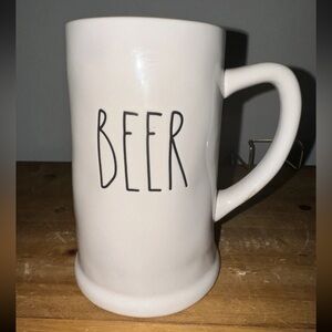 RAE DUNN CERAMIC BEER STEIN NEW
